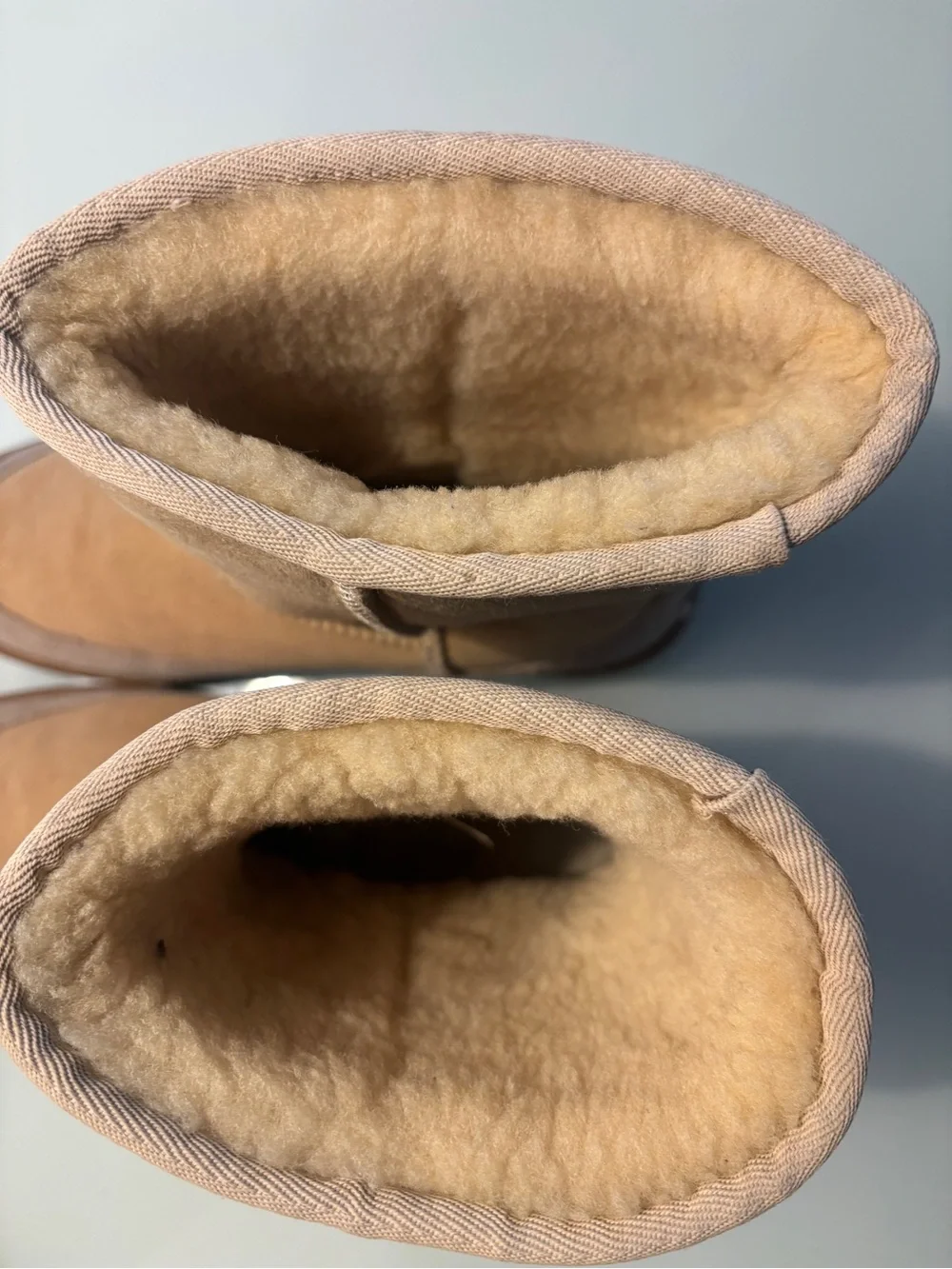 $140 UGG Australia Iltra Sort Revival Suede Shearling Boots - Tan